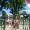 26 июня молодые воркаутеры и турникмены ст. Дядьковской приняли активное участие в открытии спортивно-игровой площадки с зоной воркаута на территории школы №19 г. Кореновска.